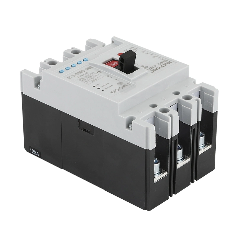 400V AC MCCB Breaker 16~125A Compact DIN Rail Molded Case Circuit Breaker MCCB