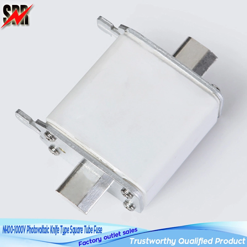 Nh00-1000V DC 80A 125A 160A Photovoltaic Knife/Blade Type Square Tube Fuse