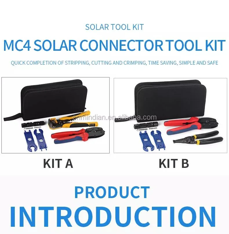 Portable Solar Connector Crimping Tool with 10 Years Warranty