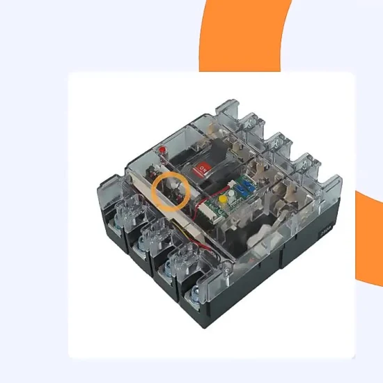 Circuito de disyuntores de caja moldeada MCCB de CC 125A 750V PV solar usado