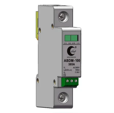 Sistema de bajo voltaje AC/DC 80-120ka 385V Dispositivo de protección contra sobretensiones SPD