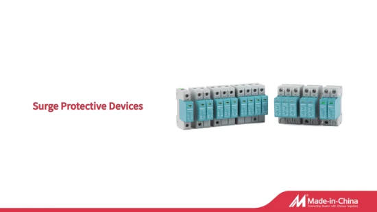 Dispositivo de protección contra sobretensiones de CA (AC SPD) 275V T1+T2 Imax50ka 1p