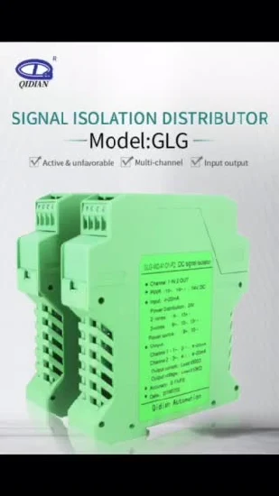 Aislador de señal de salida analógica 4-20mA 0-10V 0-5V con precisión del 0,1 %