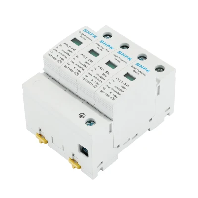 Pararrayos AC SPD 220 ~ 385V Dispositivo de protección contra sobretensiones para el sistema eléctrico